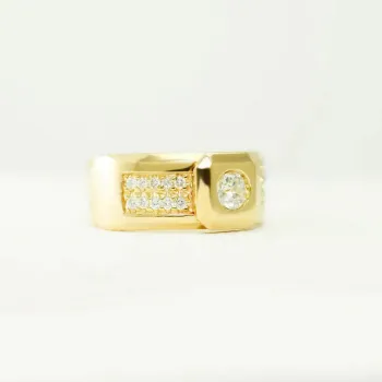 Creative White Gold Ring